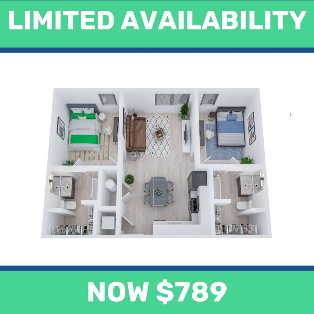 2BR/2BA – Duncan
