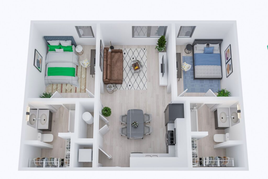 2BR/2BA – Duncan